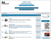 Tablet Screenshot of jlaforums.com